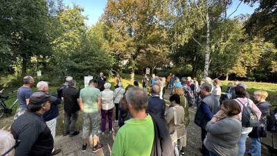 Viel Interesse bei bestem Wetter